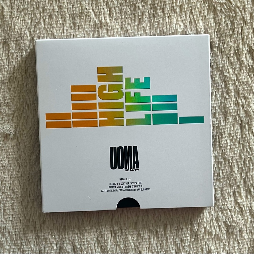 UOMA Beauty High Life Highlight + Contour Palette
